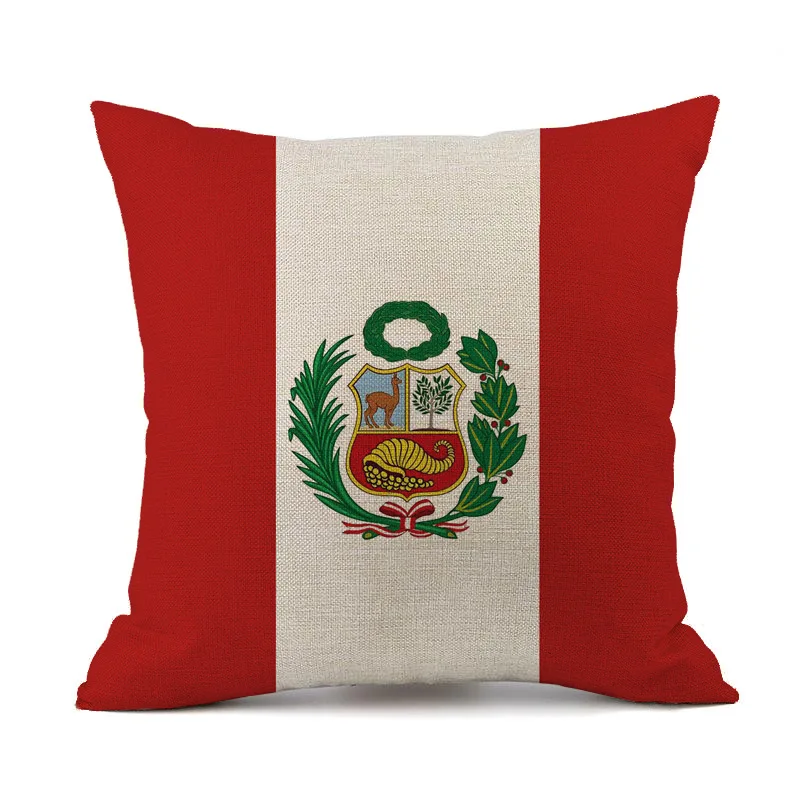 Наволочка с национальным флагом из Бразилии наволочка для подушки льняная