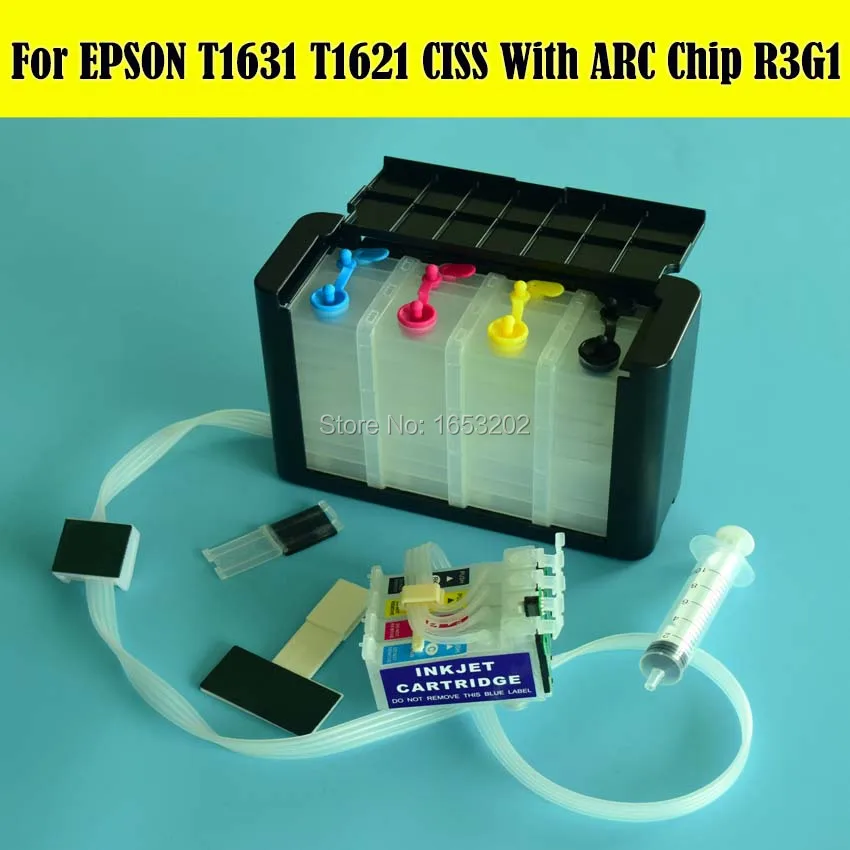 Система непрерывной подачи чернил T1621 T1631 T16 16XL СНПЧ для принтеров EPSON | Компьютеры