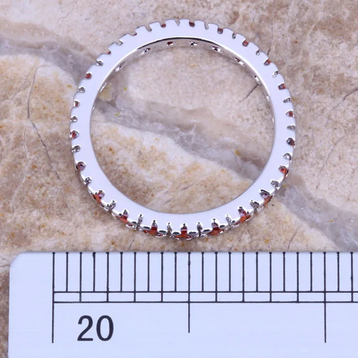 Очаровательное женское кольцо с покрытием Размер 5 / 6 7 8 9 R0014 | Украшения и