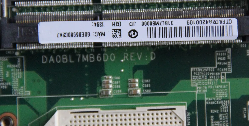 A000079130   Toshiba L650D, L655D, DA0BL7MB6D0 DDR3,  ,