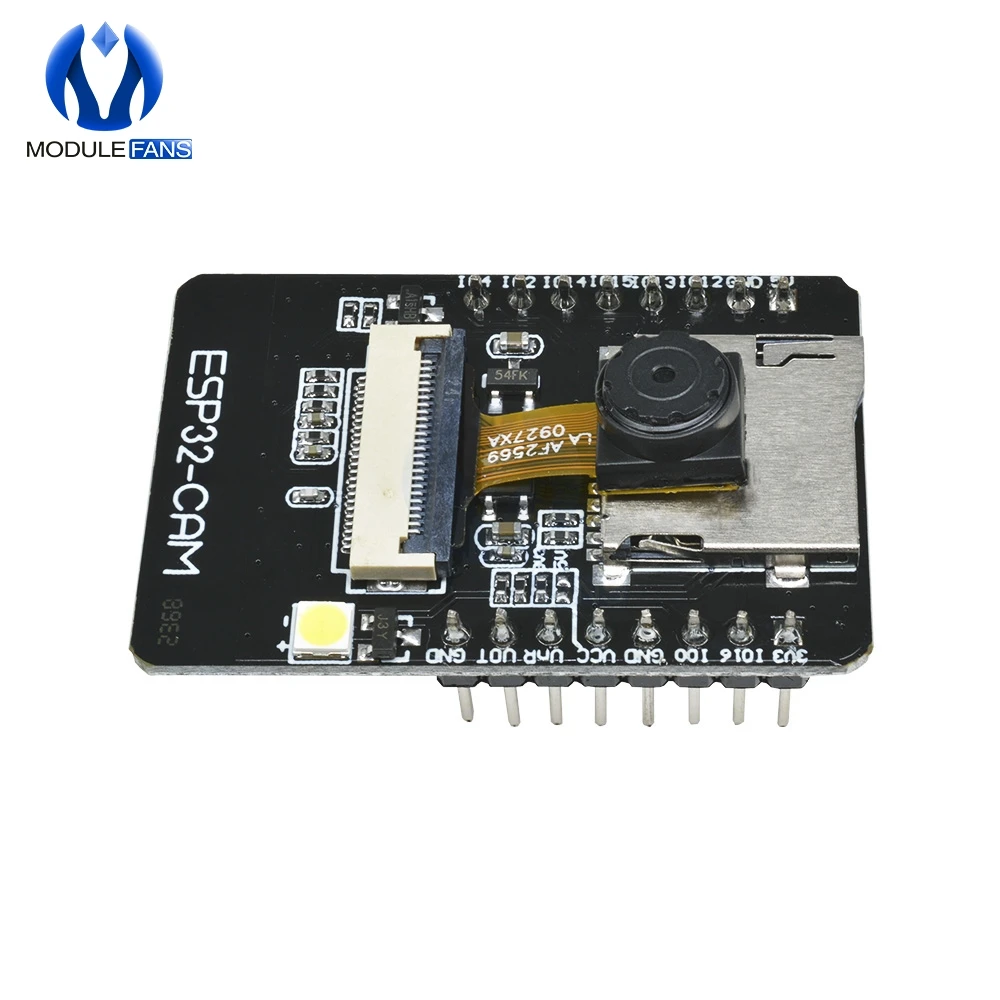 OV2640 Беспроводной Bluetooth модуль беспроводного доступа Wi-Fi, Камера макетная плата ESP32 DC 5V двухъядерный 32-бит Процессор 2MP TF карты OV7670 BLE