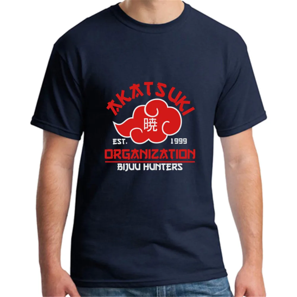 Рубашка с Акацуки Наруто футболка из 100% хлопка новый дизайн 2018|akatsuki shirt|t shirts for