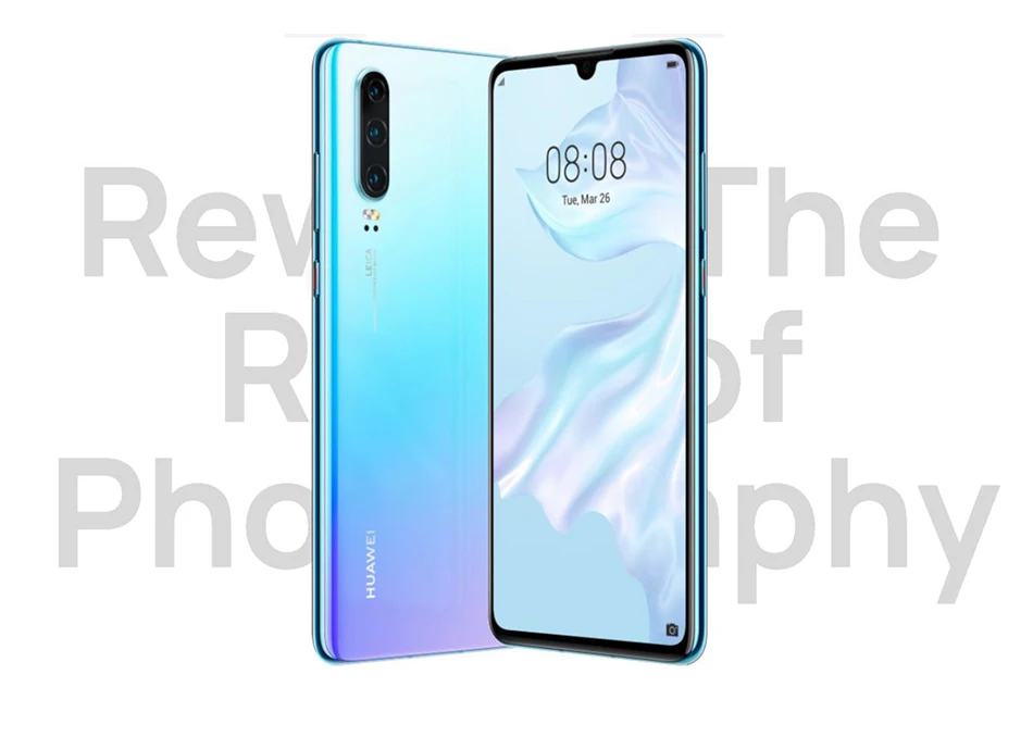 Смартфон HUAWEI P30 4G с глобальной версией, 6,1 дюймов, Android 9, Kirin 980, четыре ядра, 8 ГБ, 128 ГБ, 3650 МП, отпечаток пальца, мА/ч