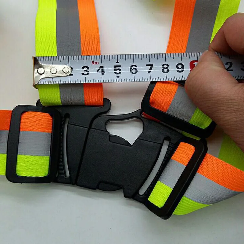1PCS Model V Reflective Safety Vest Tapes Is Suitable For Road Traffic Police Sanitation Workers Warning Props Supplies | Автомобили и