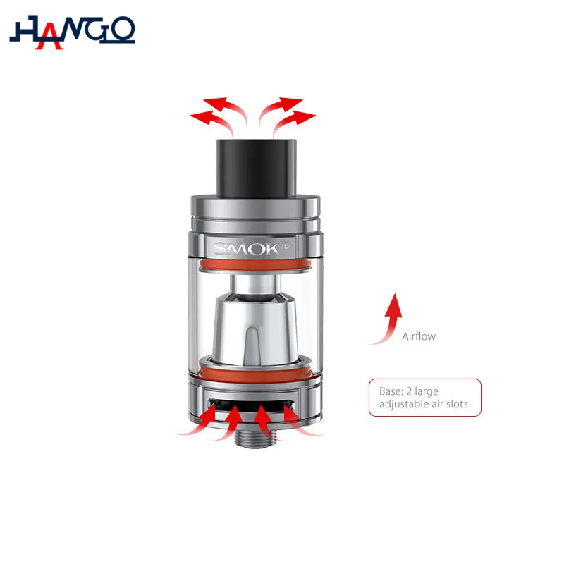 Оригинал smok qbox комплект standard edition q box mod 1600 мАч 50 Вт батареи tfv8 ребенок бак 3 мл vape kit