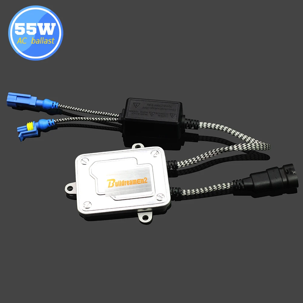 Buildreamen2 55 Вт 9007 Биксеноновая лампа высокой/низкой мощности Canbus HID Kit ДЕШИФРАТОР