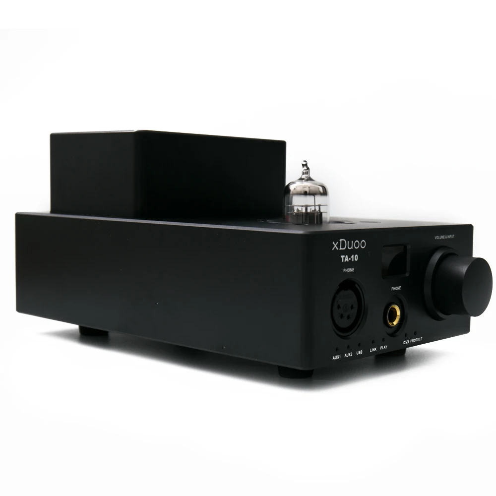 XDUOO TA 10 AK4490 XMOS USB DSD DAC 12AU7 ламповый усилитель для наушников AUX вход коаксиальный