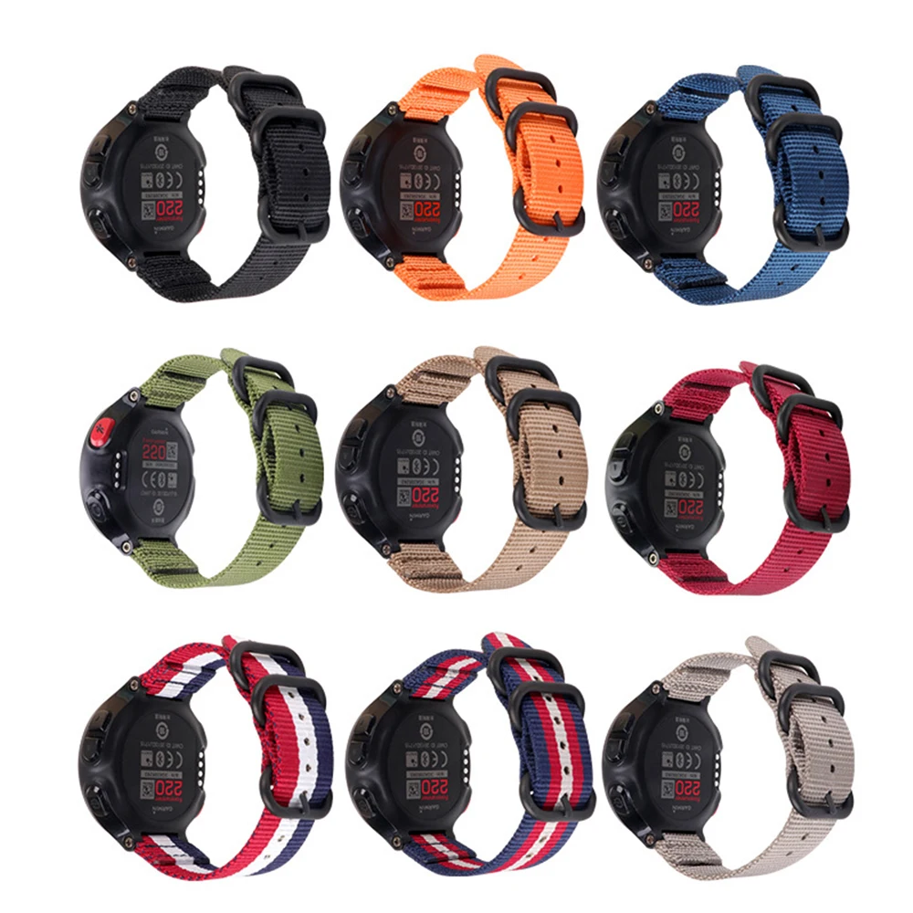 Холст нейлоновый ремешок для наручных часов Garmin forerunner 735XT/220/230/235/620/630 ремешок для наручных часов, нейлоновый ремешок для наручных часов Garmin forerunner ремешок Ремни