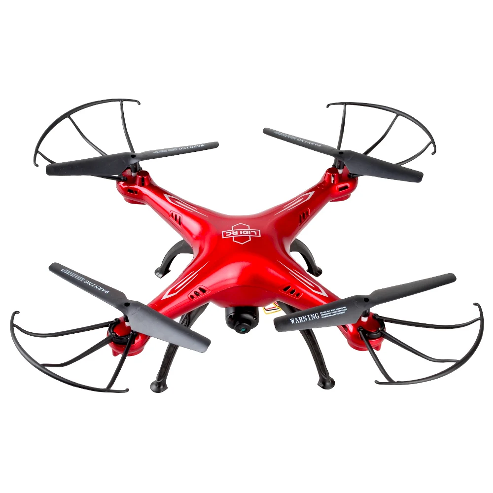 LIDIRC L15 720 P HD Камера 2 4G 4CH 6 осевой WI FI FPV RC Дрон вертолет игрушечные Квадрокоптеры с