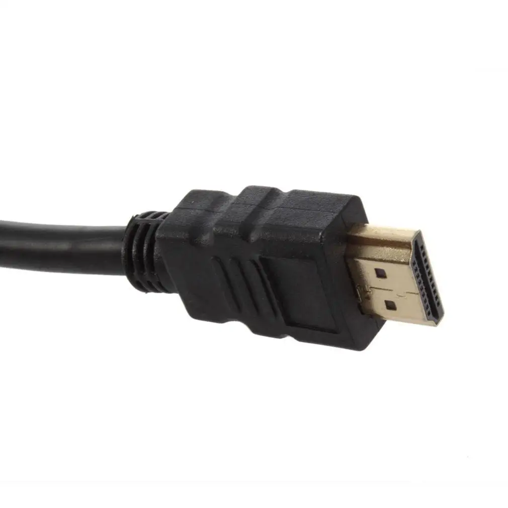 D-SUB 15 Pin M/F HDMI папа к VGA гнездовой разъем адаптер конвертер кабель Прямая поставка