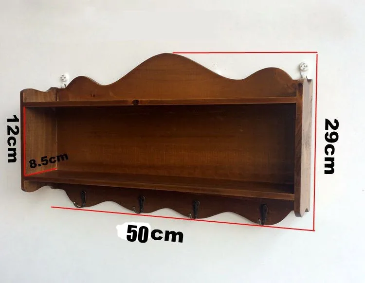 Деревенские винтажные декоративные настенные крючки креативный магазин одежды