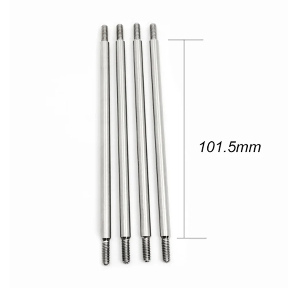 8 шт. стальная Тяговая тяга 324 мм Колесная база для 1/10 RC гусеничного автомобиля