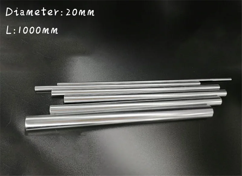 

4pcs 12mm hardened linear shaft Dia 12mm- 500mm New Precision chrome plated linear round shaft rod