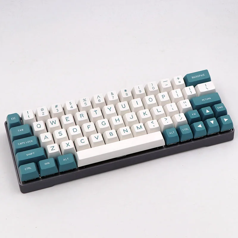 Набор ключей MAXKEY GREEN & WHITE 134 клавиши SA профиль для проводной USB механической