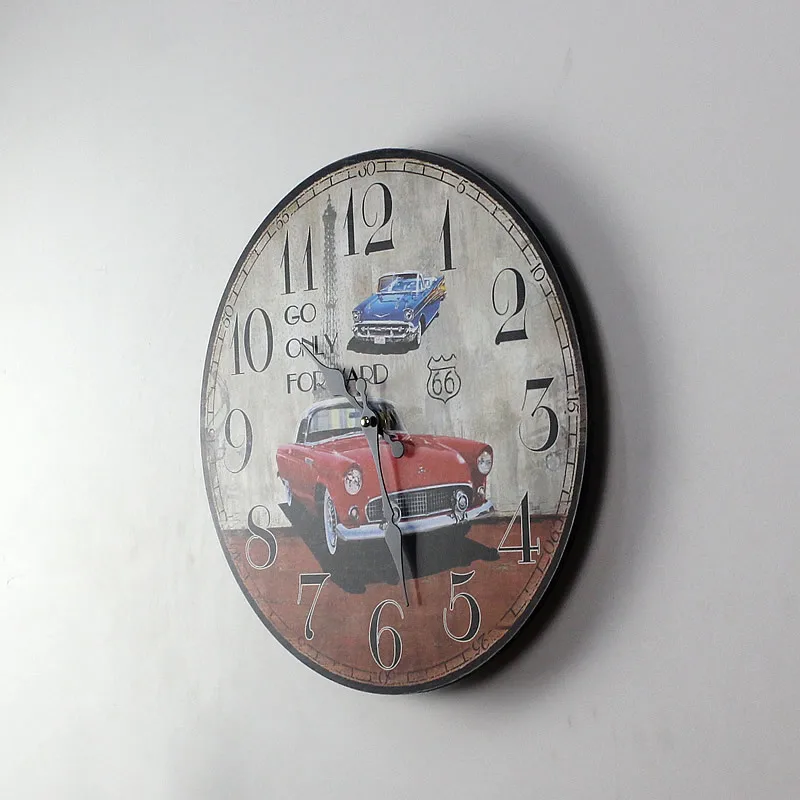 Modern Car Design Digital Wall clock Large Electronic Clock Diy For Xmas Gift Bedroom Kitchen Ornament Mechanism | Дом и сад