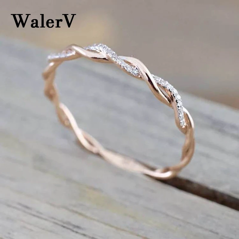 WalerV новые женские кольца набор высокое качество модные ювелирные изделия