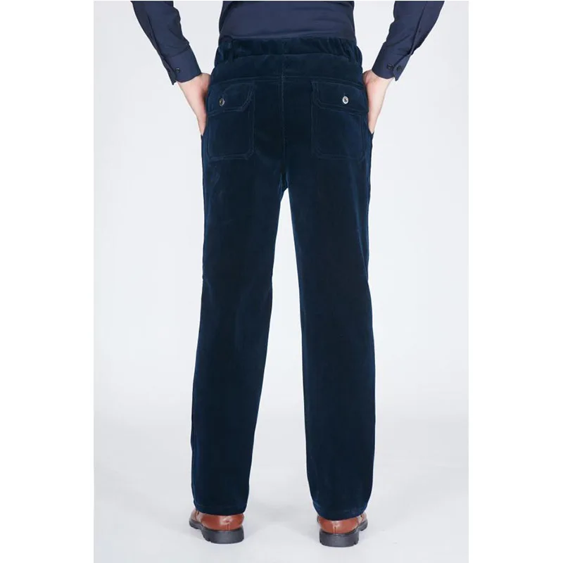 Бесплатная доставка новинка 2016 мужские повседневные Прямые вельветовые брюки с