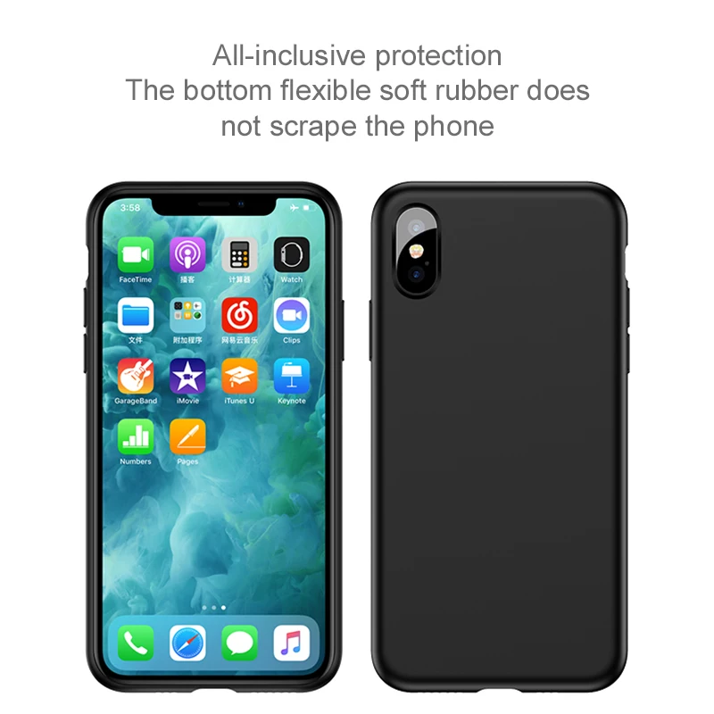 Защитный чехол для iPhone x xr xs max силиконовый | Мобильные телефоны и аксессуары