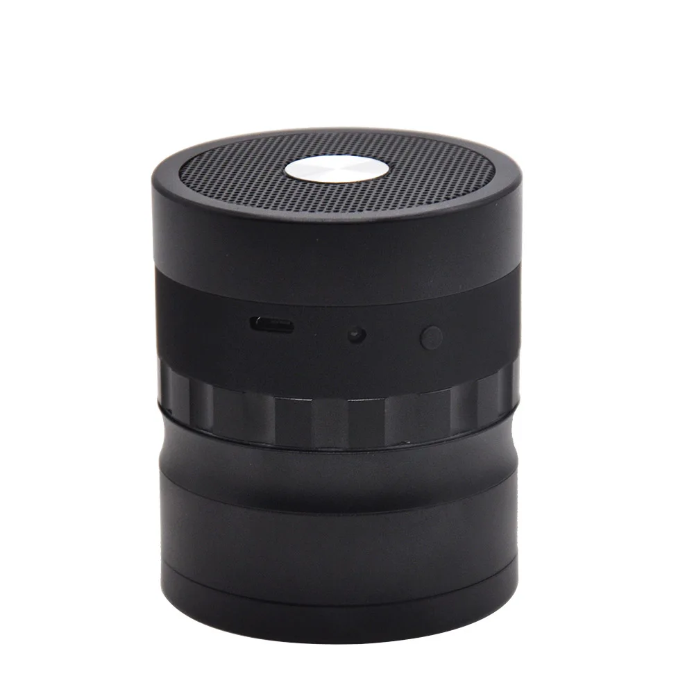Black HORNET Премиум питание Bluetooth книжная полка колонки травы шлифовальные станки пыльца Catcher 62 мм Ромбовидные зубы табака шлифовальные станки - Цвет: Black