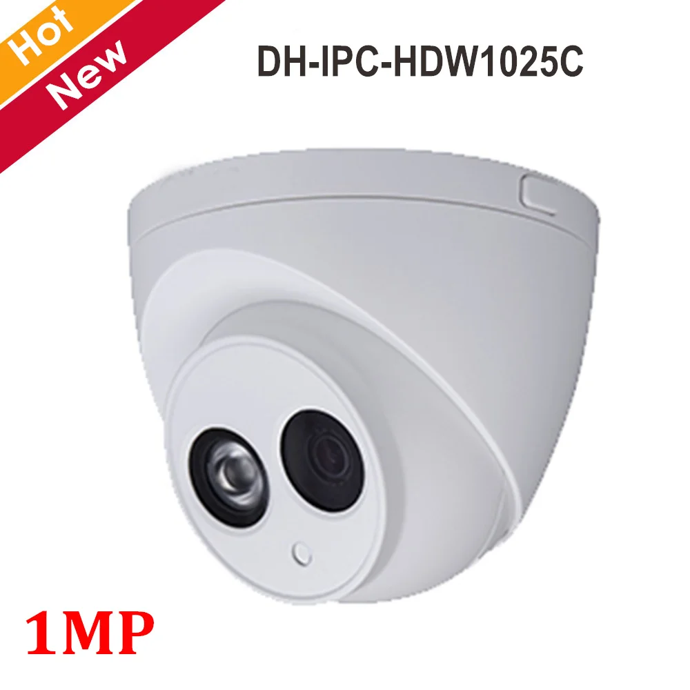 Цена оптовой продажи 1mp IP Камера IPC HDW1025C Водонепроницаемый IP67 Смарт H.264 ИК 50 м