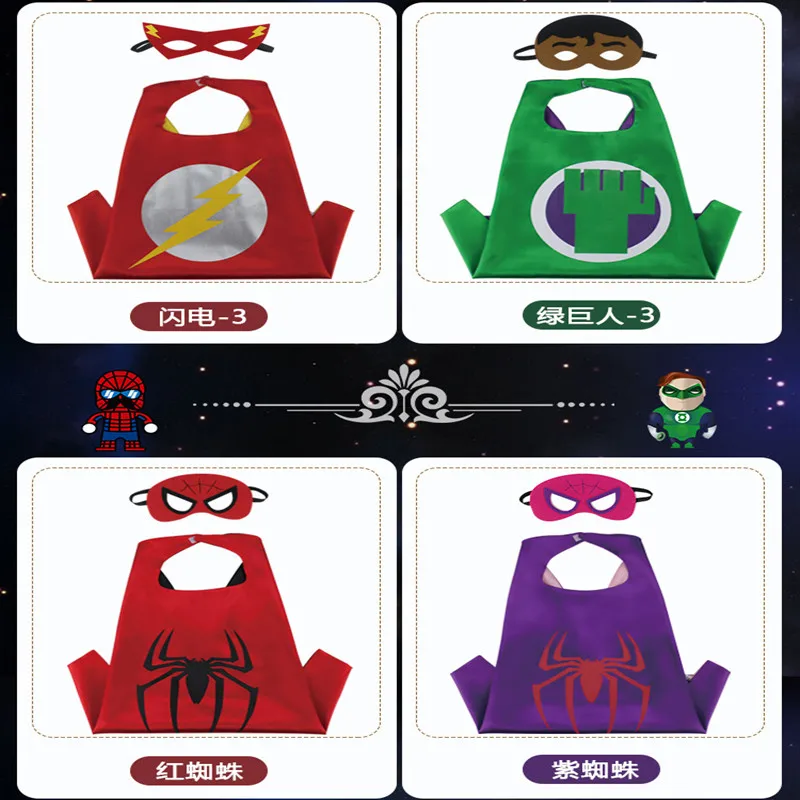 Суперлига Супермен Американский капитан Железный человек Человек-паук плащ