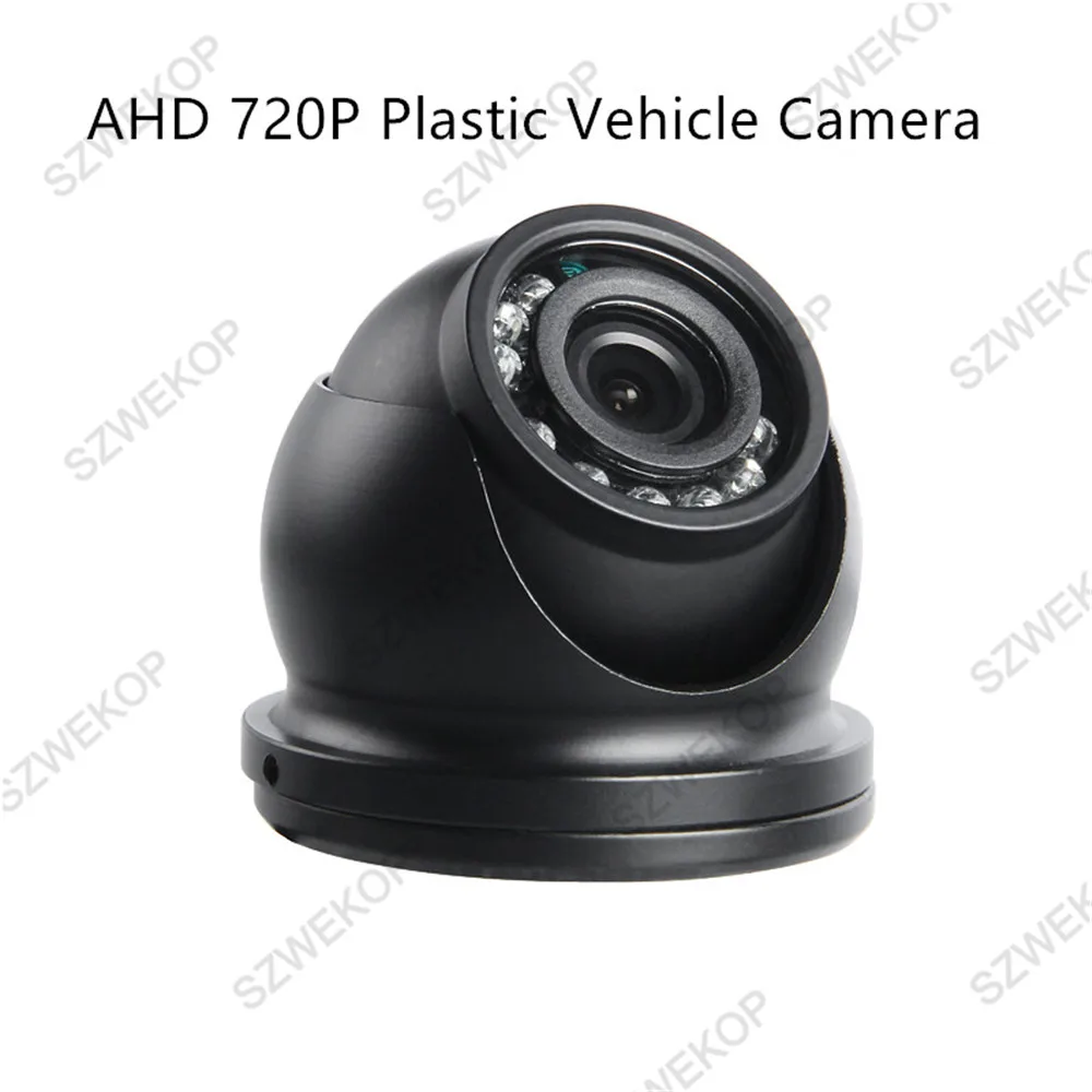 AHD 720P Indoor Plastic Vehicle Camera IR Night VIsion Aviation Interface for Bus Car Truck Vans Taxi | Безопасность и защита
