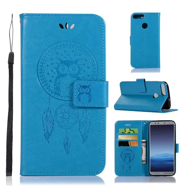 Кожаный флип-кейс для huawei Honor 9 Lite чехол huawei Honor 5C 6C 6X 7X V9 V10 чехол для телефона Funda huawei Honor 9 Honor9 чехлы