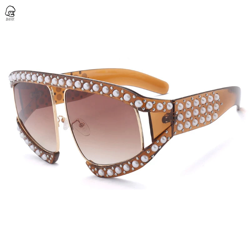 Женские солнцезащитные очки с жемчугом в стиле ретро|retro sun glasses|brand glassesdesigner glasses |