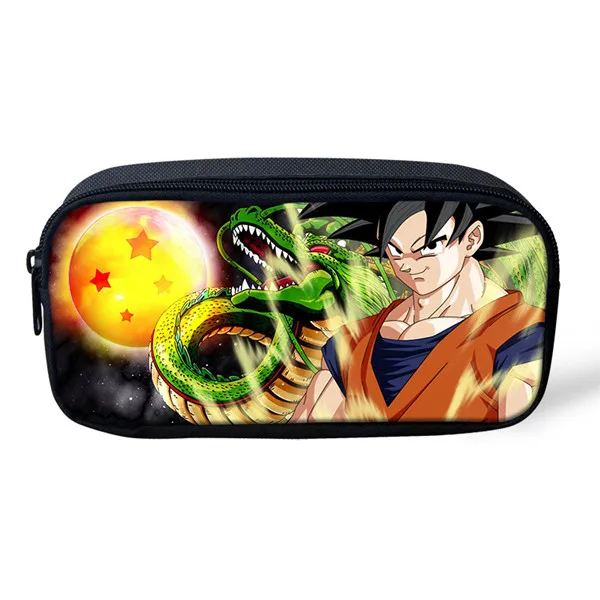 Дети Мальчики мультфильм Dragon Ball/Сон Гоку Карандаш Чехол для студентов дети школа Канцелярские принадлежности чехол для карандашей коробка ручка чехол поставки - Цвет: MG0392K