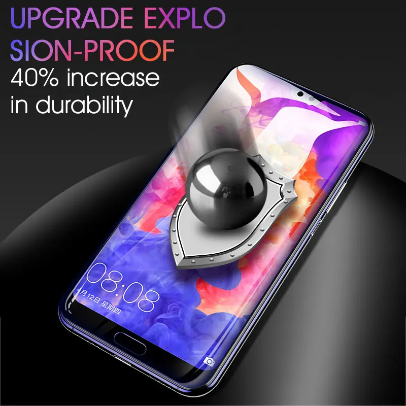 Закаленное защитное стекло 15D для Huawei P20 P10 Lite Plus Pro полное Защитное Mate 10 9 8