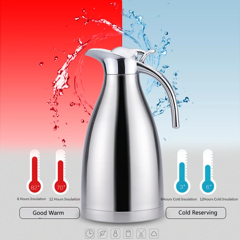 Чайник для кофе из нержавеющей стали 1 5 л 2 л|water bottle|water potbottle bottle |
