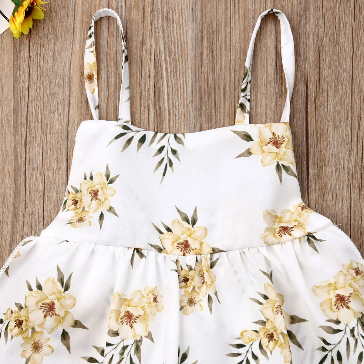 Новая Одинаковая одежда для всей семьи комбинезон с цветочным рисунком