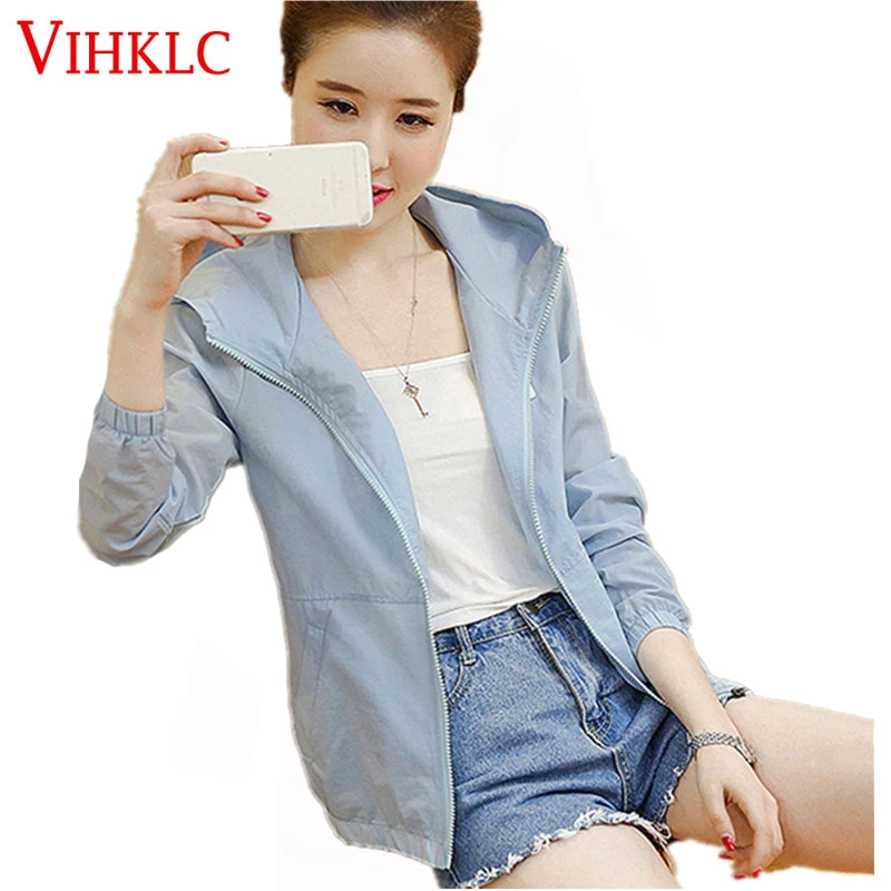 Солнцезащитная одежда обувь для женщин 2017 г. новые летние с капюшоном свободные