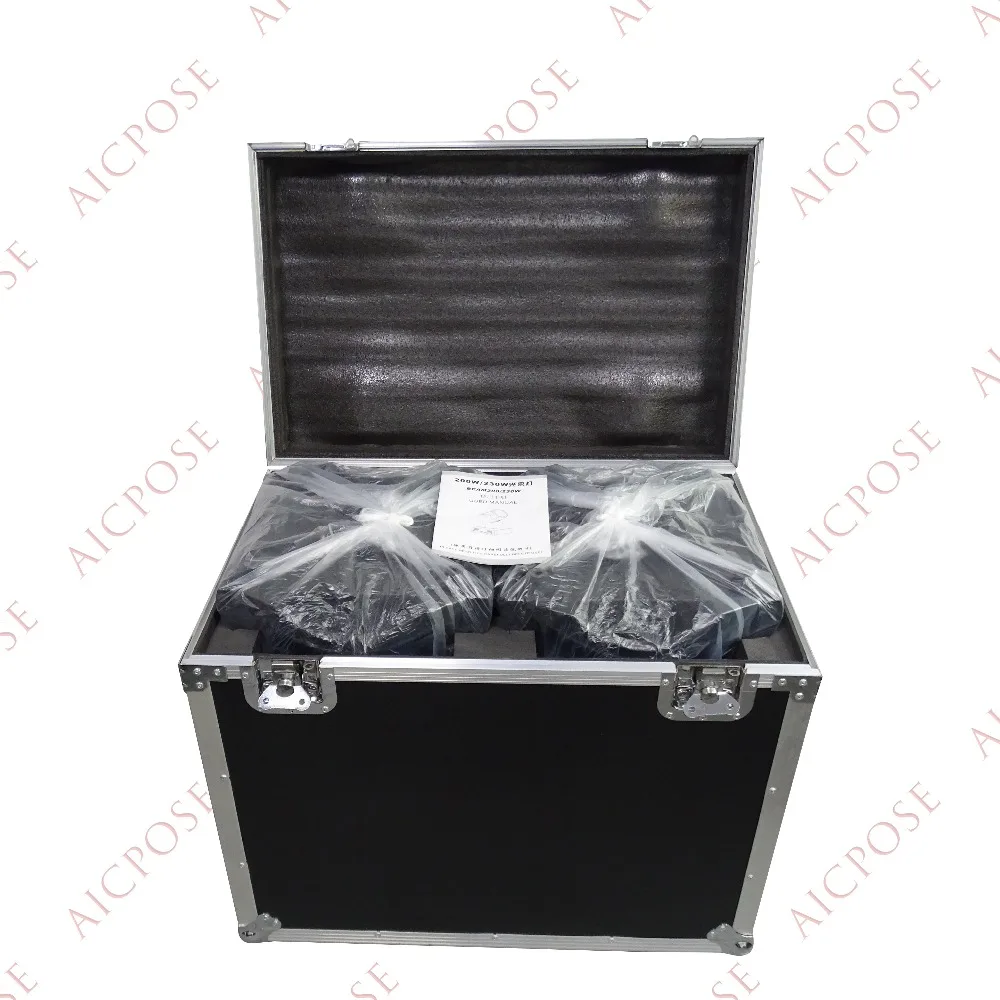 F light чехол для 2 шт 230W Beam 7r Light LED движущийся головной светильник flat par только пустой