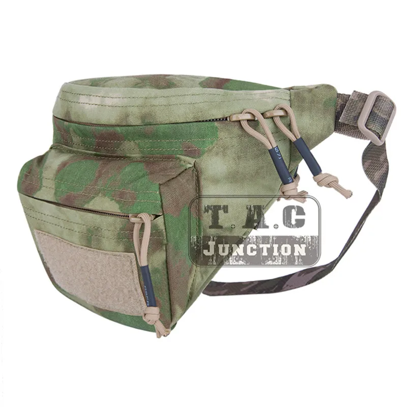 AT-FG EmersonGear Военная поясная сумка Emerson тактическая сумка поясная сумка с ремнем MOLLE Съемный поясной ремень - Цвет: AT-FG