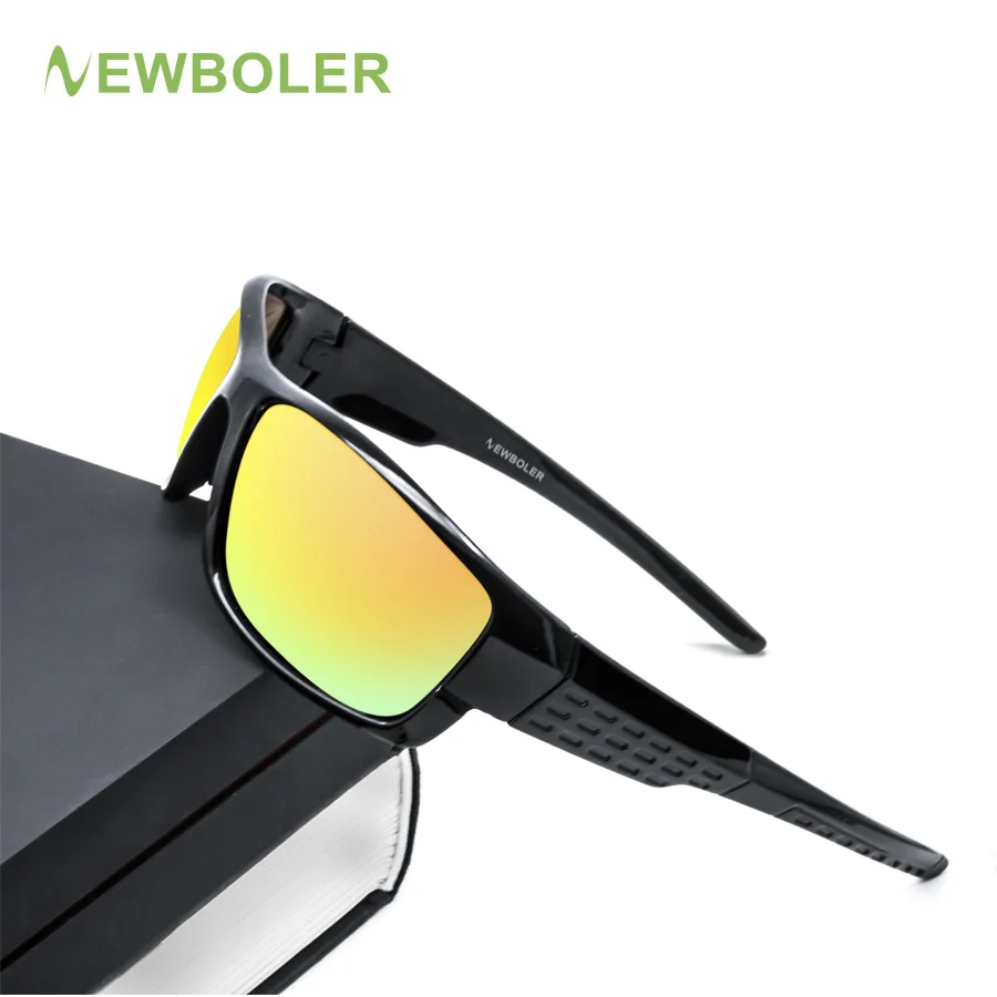 NEWBOLER, очки для рыбалки, поляризационные для мужчин и женщин, для спорта на открытом воздухе, очки для вождения, пешего туризма, альпинизма, солнцезащитные очки, UV400, синие линзы