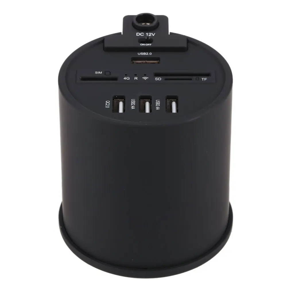 Беспроводной Card Reader 3 Порта USB Hub 4 Г Маршрутизатор WiFi Hotspot Банк внешней Силы с SIM Slot