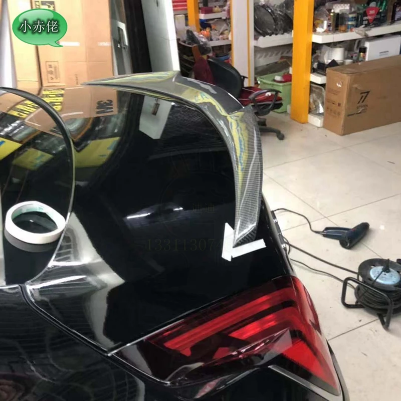 Высокое качество углеродного волокна заднего крыла туловища спойлер для Cadillac CT6