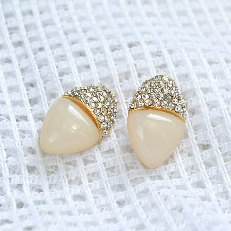 Женские акриловые серьги гвоздики 2 цвета|stud earrings|acrylic stud earringsaccessories for woman earrings |