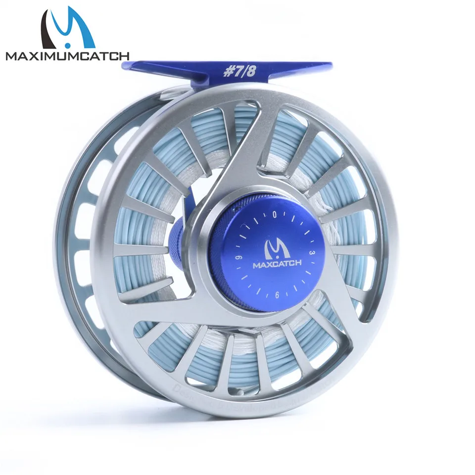 Рыболовная катушка Maximumcatch AVID для морской рыбалки 7/8wt вес 100 футов футов|fly reel|reel
