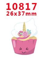 10817 30 шт мультфильм персонаж плоское украшение из смолы PR 10527 - Color: 10817