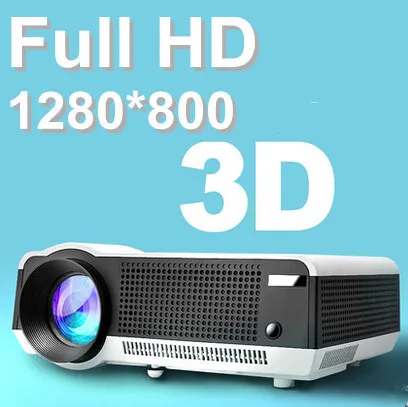 Full hd 3d из светодиодов главная проекторы 200 Вт лампы яркость достаточно для