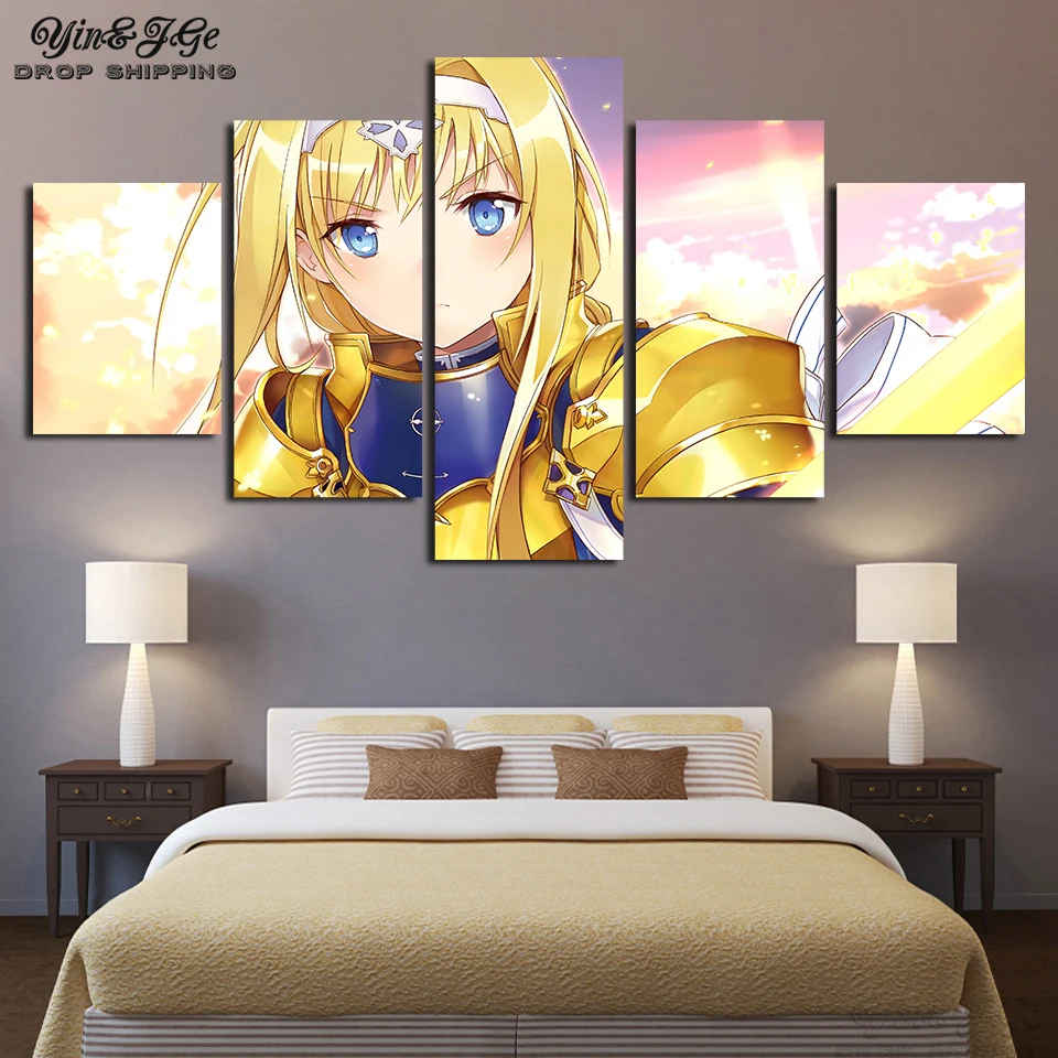 Алиса зуберг обувь для вечеринки в Стиле косплей Sword Art Online холст картины дом