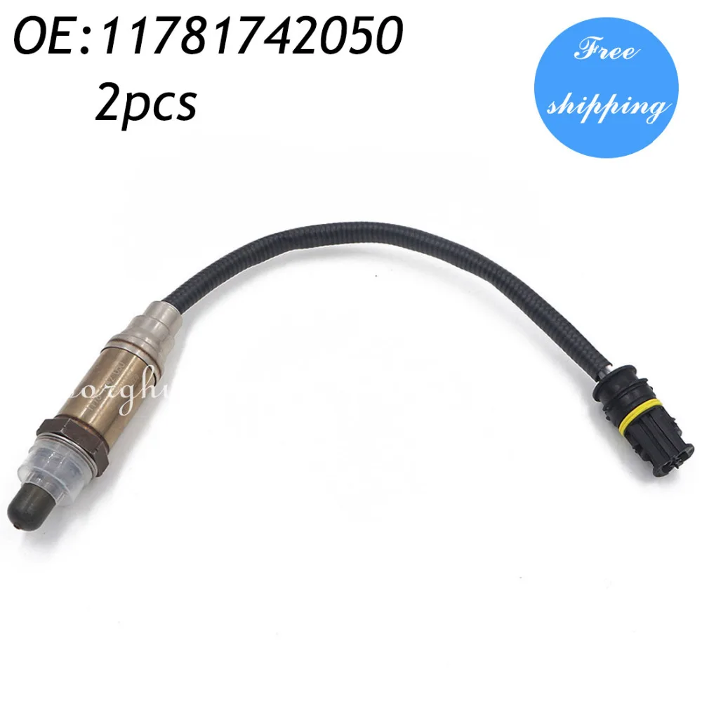 

Датчик кислорода для BMW E38 E39 E46 E53 E83 750iL 540i Z4 X3 11781742050 13477, 2 шт.