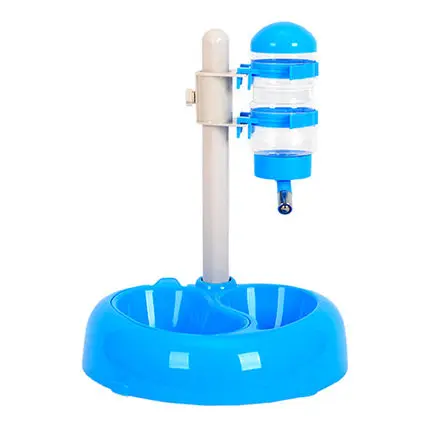 HOOPET Advanced Pet Dogs питье вращающееся и подъемное миска для еды для кошек удобство чистый белый красный - Цвет: Цвет: желтый