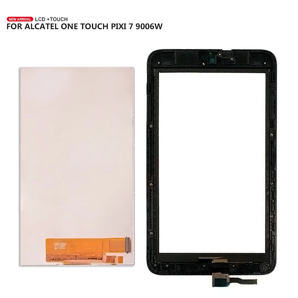 ЖК дисплей Дисплей для Alcatel One Touch рixi 7 OT9006 9006W кодирующий преобразователь