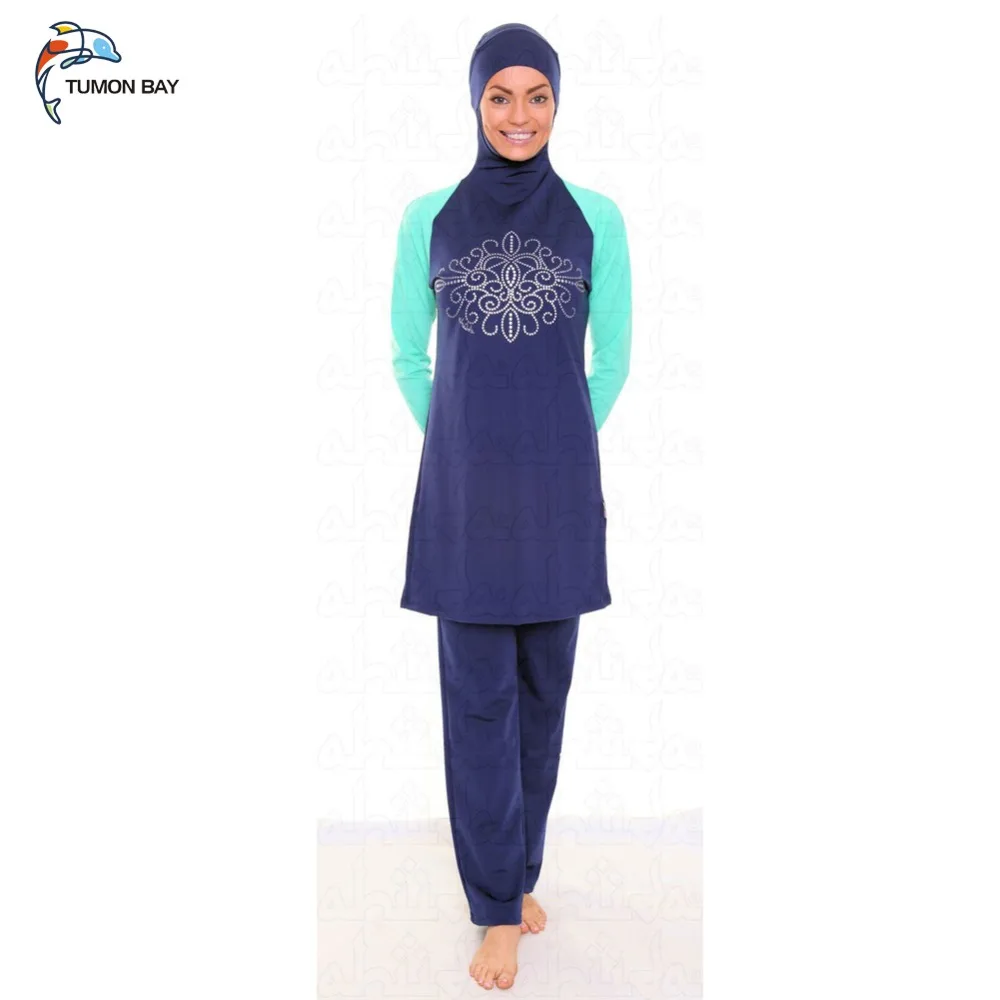 Оптовая продажа мусульманские купальники для женщин Исламский купальник