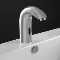 alloy automatic infrared sensor sink water faucet hands free auto mixer tap