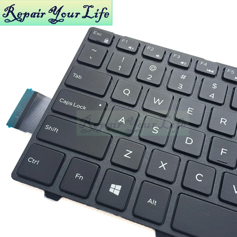 Ремонт You Life Клавиатура для ноутбука Dell Inspiron 14 3000 Series 3441 3442 US макет с подсветкой и