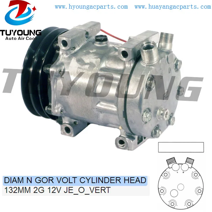

7H15 709 auto ac compressor 4130-01-466-7671 4130014667671 014667671